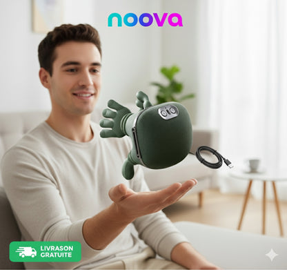 Noova – Masseur Cervical 4D à Pétrissage Profond (Effet Mains Réelles)
