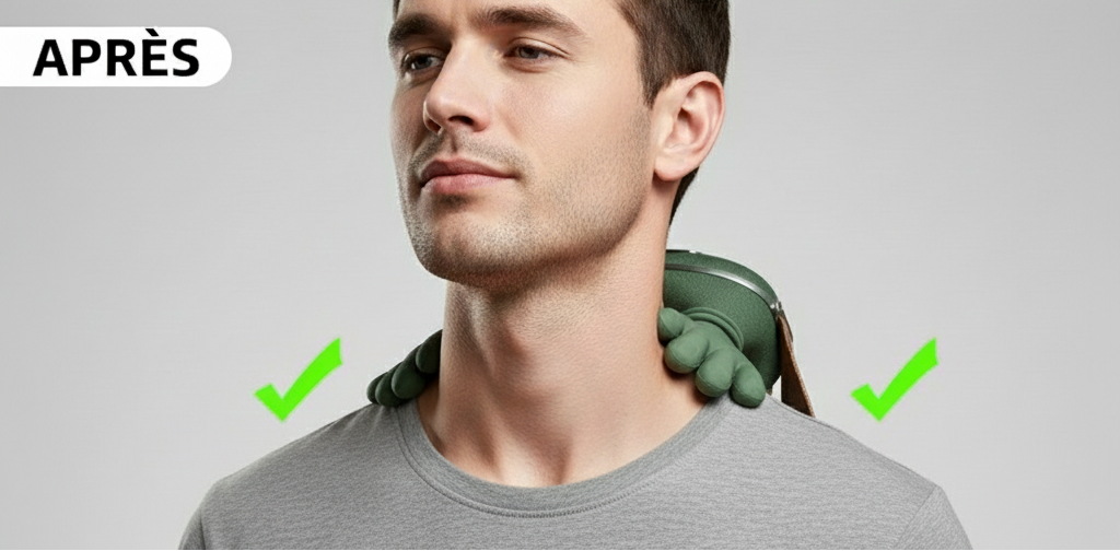 Masseur crabe - Vue dramatique du dessus