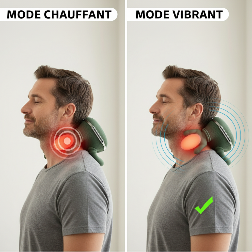 Masseur crabe - Vue trois-quarts